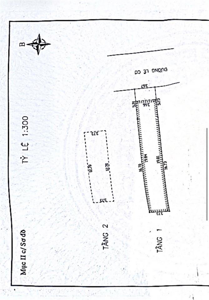 Bán nhà riêng tại Lê Cơ, 7,5 tỷ, 80,7m2, giá tốt.