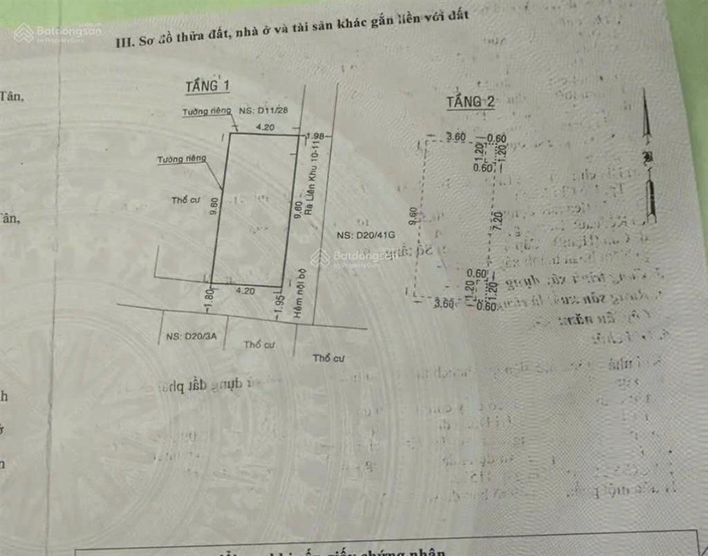 Cần bán gấp nhà hẻm Liên Khu 10-11, Bình Trị Đông - Sổ đỏ chính chủ