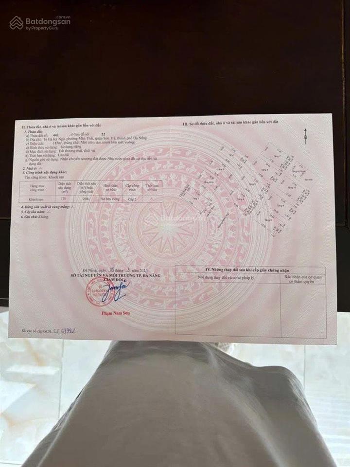 Bàn tòa khách sạn 12 mt hà kỳ ngộdoanh thu thu 5ty/năm