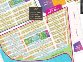 Cắt lỗ căn góc đảo dừa 104m đường 20m view bể bơi. dtxd 400m. gốc 22 tỷ cắt còn 18,5 tỷ. call e