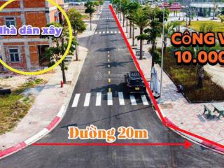 Trả trước 20% sở hữu ngay lô đất (5m x 15m ) full 100% thồ cư ,măt tiền đường dt741