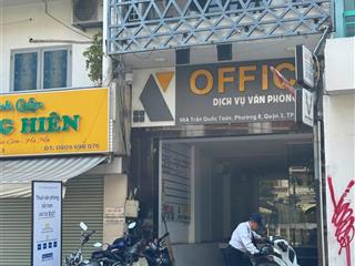 Chính chủ  văn phòng 50m² tại 90a trần quốc toản, quận 3