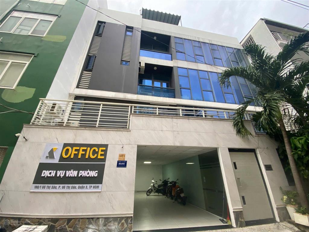 Chính chủ cho thuê văn phòng 80m2 đầy đủ nội thất tại 169/1 võ thị sáu, q3