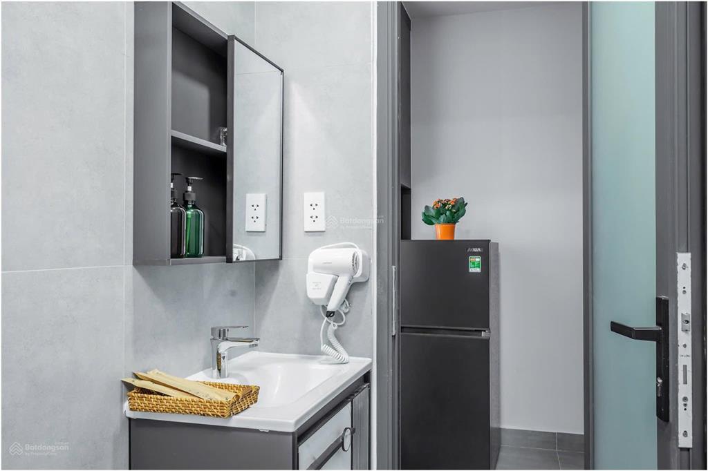 Cho thuê chung cư mini 50m2 ngay cầu kinh thanh đa, 1 phòng ngủ bancol, đầy đủ nội thất