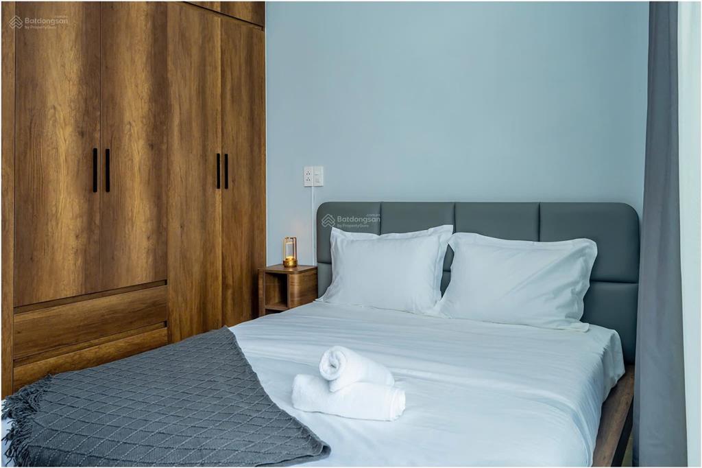 Cho thuê chung cư mini 50m2 ngay cầu kinh thanh đa, 1 phòng ngủ bancol, đầy đủ nội thất