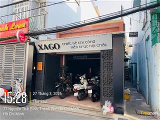 Cần bán gấp nhà nguyễn thái bình, q. tân bình, dt 4.3x30m, hđt cao 25tr/m2 khu vip giá rẻ 16 tỷ tl