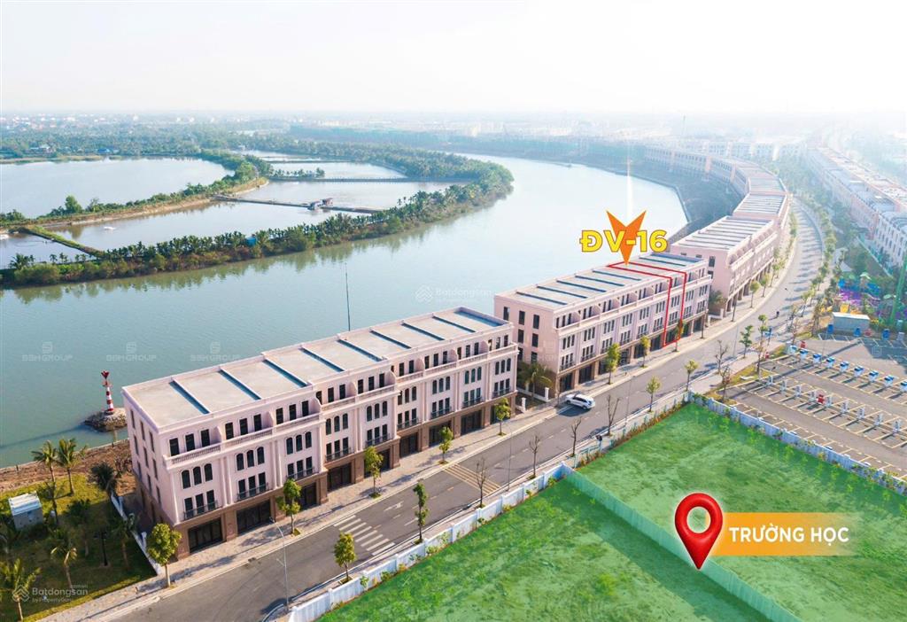 Liền kề đảo vua vũ yên 230m2 mặt sông, giá thanh toán sớm 12.1 tỷ