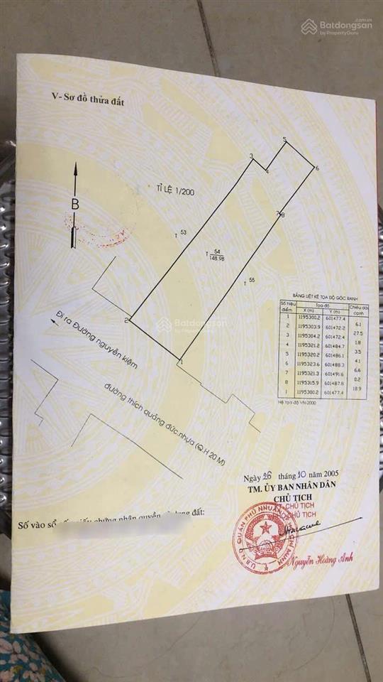 Bán nhà mặt tiền thích quảng đức, phường 4, quận phú nhuận, tp.hcm