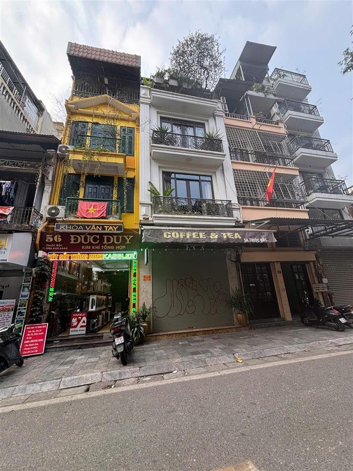 40 tỷ  cơ hội sở hữu "di sản" giữa lòng hà nội. vị trí độc tôn tại mặt phố thuốc bắc, 48m2, 5 tầng