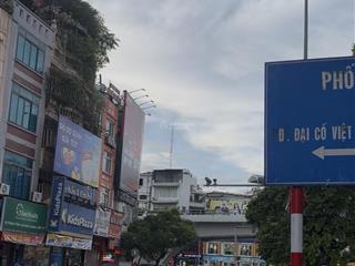 Nhà mặt phố giá trong ngõ, 65m2, 3 tầng. vị trí gần ngã tư lò đúc  trần khát chân. giá 21 tỷ
