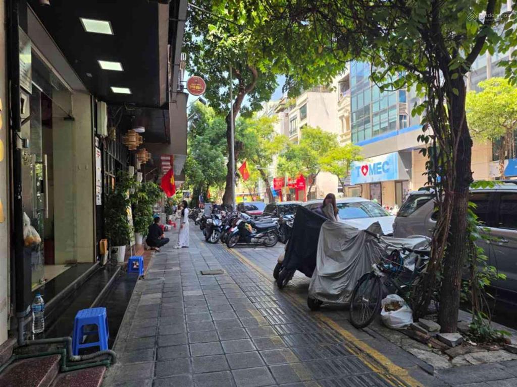 85 tỷmặt phố lê văn hưu, trung tâm hà nội, vỉa hè, kinh doanh sầm uất, 85m2, 5 tầng, dòng tiền sẵn