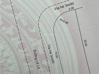 Bán lô góc an thượng 28  lê lộ nắm chính chủ giá thương lượng trực tiếp