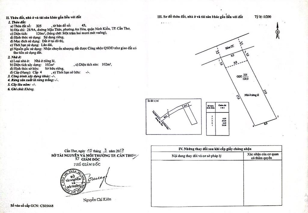 Thanh lý tài sản nhà riêng tại hẻm 28, mậu thân, 4,5 tỷ, 120m2, tl sâu nếu có nhu cầu thật sự