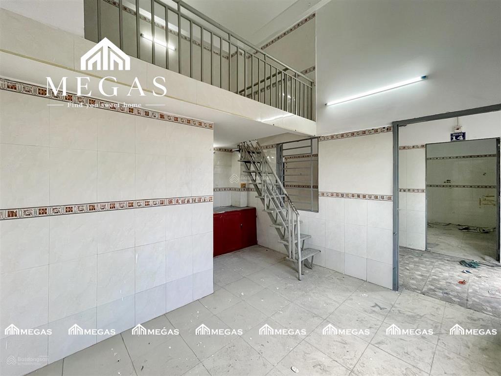 Dãy phòng gác lửng mới xây 30m2 ngay đường nguyễn tri phương, ktx khu b, go dĩ an, cầu vượt lx