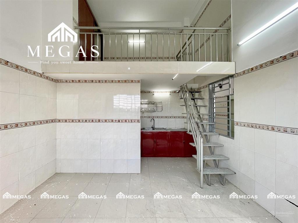 Dãy phòng gác lửng mới xây 30m2 ngay đường nguyễn tri phương, ktx khu b, go dĩ an, cầu vượt lx