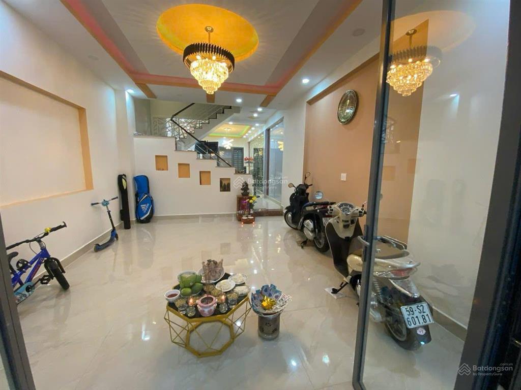 Nhà đẹp  giá tốt! đường 12m ngang bề thế (5x22m) 4 tầng bình lợi  đặng thùy trâm chỉ 16.790 tỷ