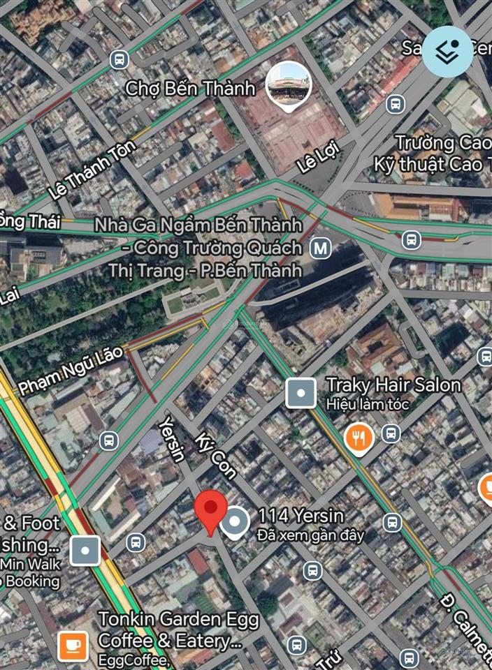 Không có căn thứ 2 !!! toà nhà mặt tiền yersin bến thành q1  ngang 15,5m  dòng tiền 3,6tỷ/ năm