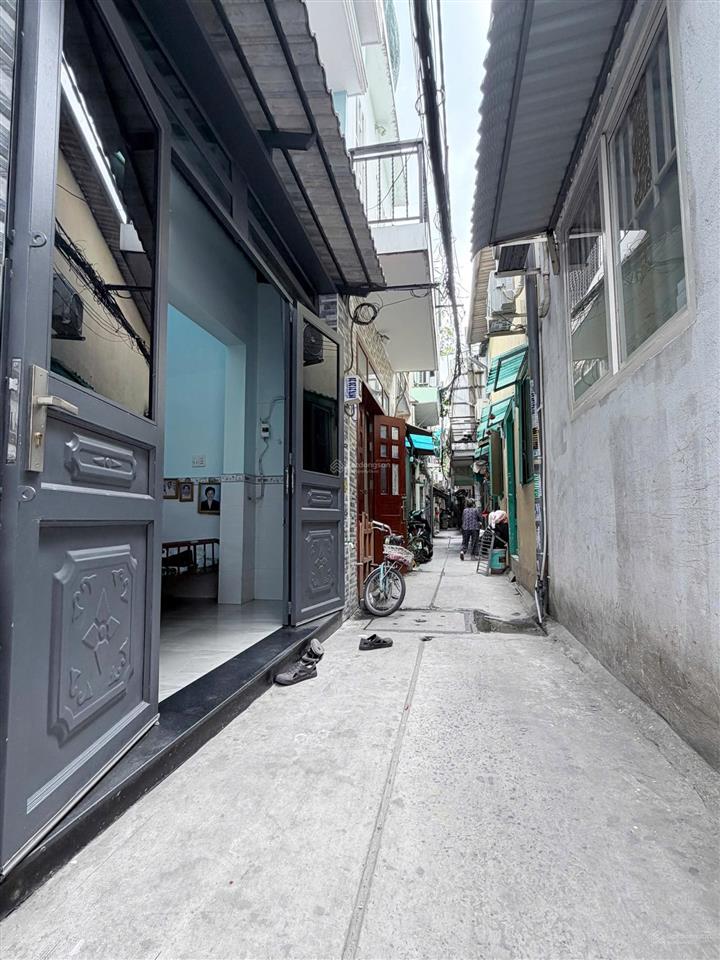 Bán nhà hẻm đường số 9 bhh bình tân dt 4x7 cn 28m2 1 lửng 1 lầu nhà đẹp