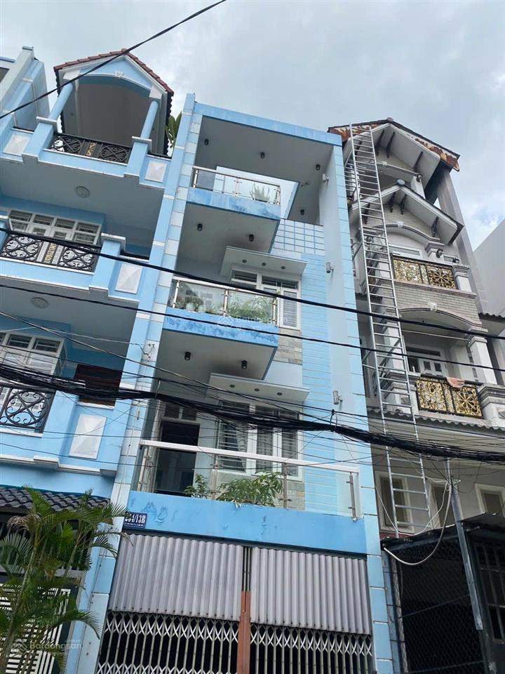 "hẻm xe hơi" 5 tầng 4 pn, 56m2, gần vincom phạm văn đồng