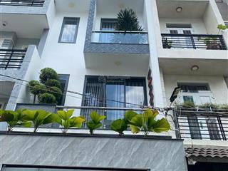 "nguyễn thái sơn" 4 tầng 56m², hẻm xe hơi, gần phạm văn đồng