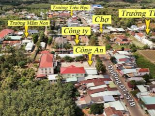 Đất thổ cư, sổ riêng  cách chợ, trường học chỉ 700m  giá chỉ 299tr bao thuế phí