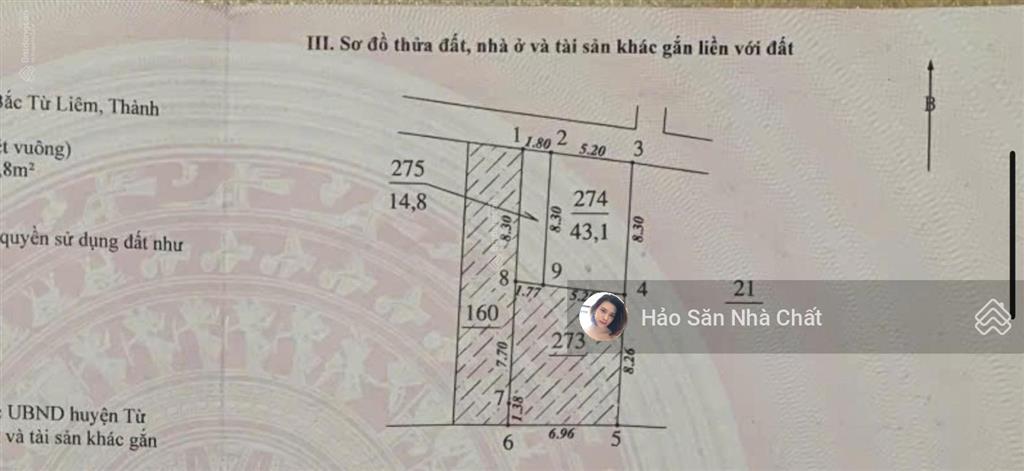 Nhà lô góc hiếm ngoại giao đoàn 2 mặt thoáng 4 tầng mặt tiền 5,2m,  em hảo săn nhà chất