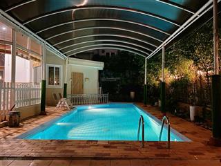 Hồ bơi riêng  380m2 cho thuê biệt thự đơn lập nam long 1 phú mỹ hưng  giá 130tr/th