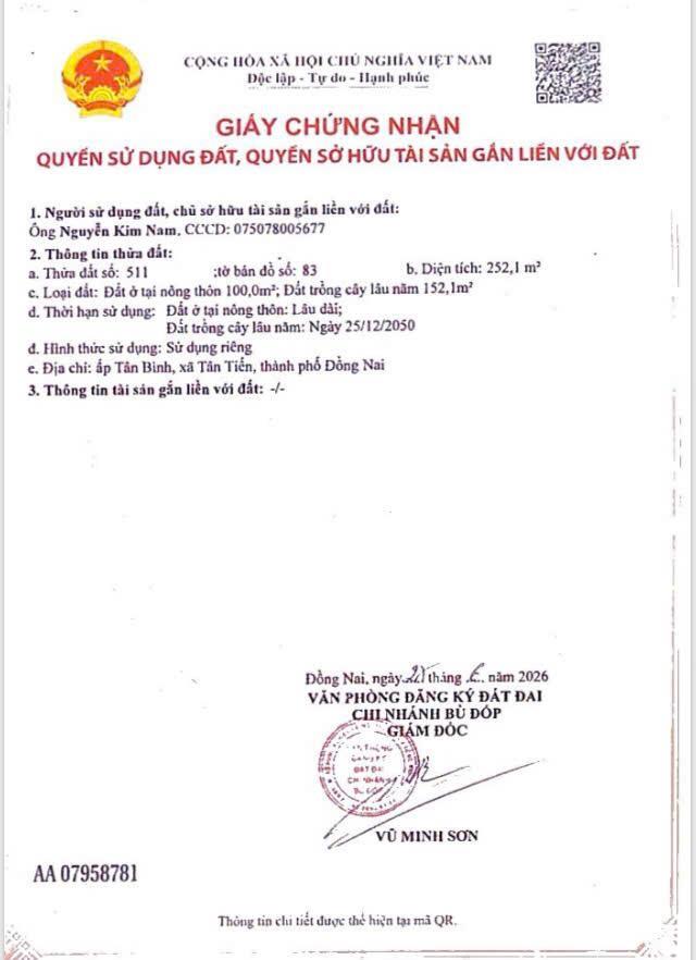 Siêu hot ! chính chủ bán thừa đất đẹp phù hợp cho mọi gia đình