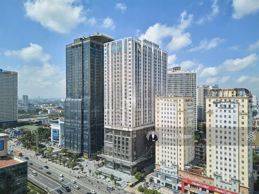 Cđt cho thuê văn phòng hạng a tòa capital elite 18 phạm hùng dt 1980m2 có cắt nhỏ, giá 330.000đ/m2
