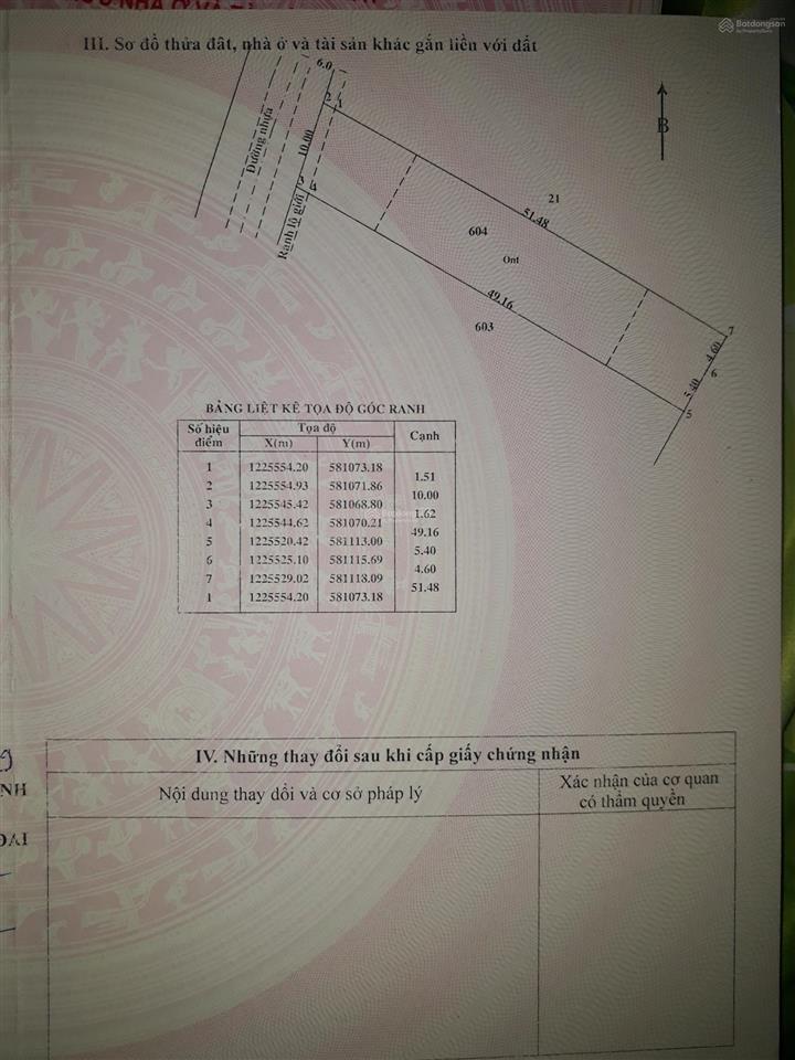 Chính chủ bán, 10x51 (sẵn 300 thổ cư), đường 762, an nhơn tây