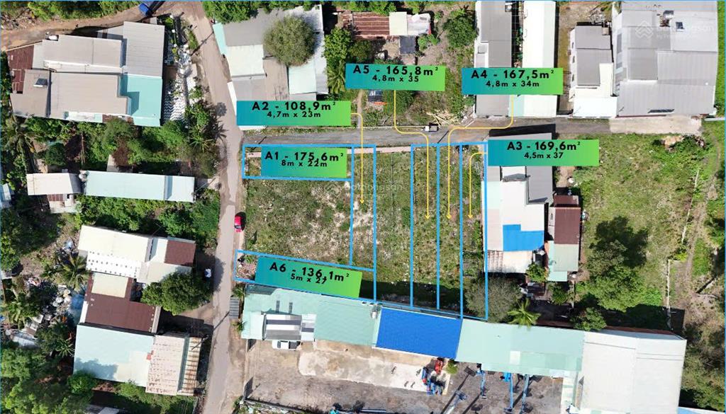 Bán đất thổ cư an phước giá chỉ 1,2 tỷ