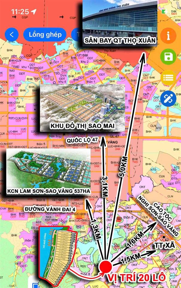 250 triệu sở hữu đất gần kcn hiếm như vé sớm triệu sơn, thanh hóa