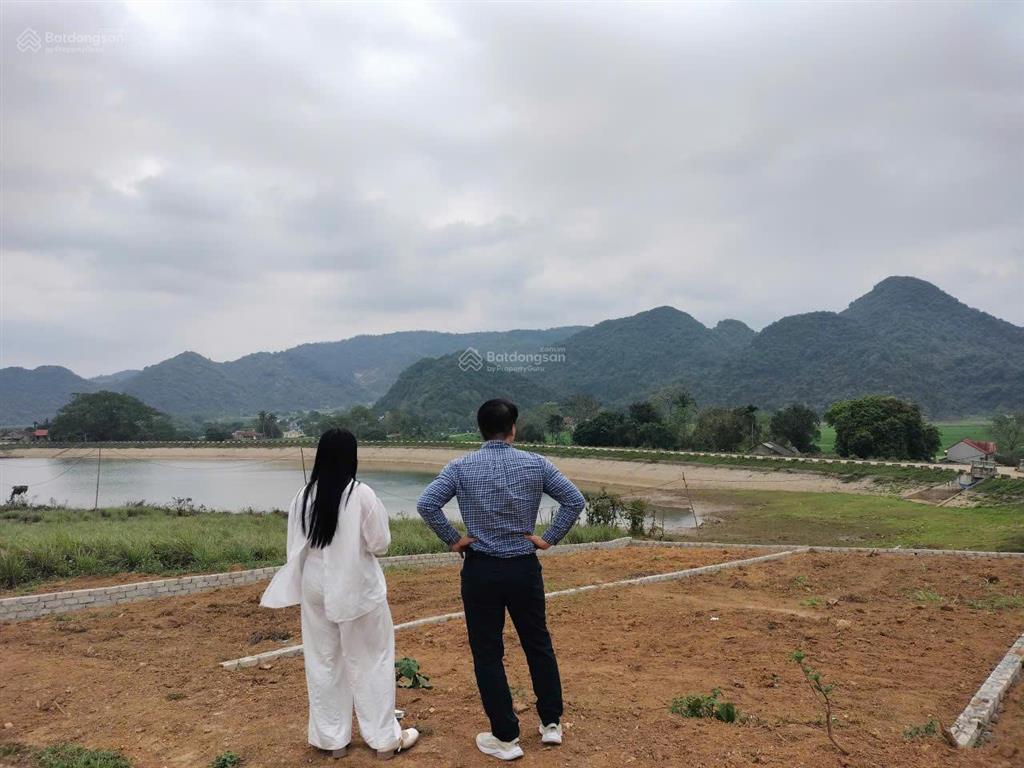 Bỏ phố về hồ  đất thạch thành view cực chill chỉ nhỉnh 1 cây vàng