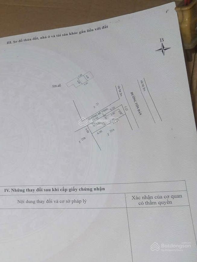 Bán nhà cấp 4 mặt tiền tôn đản kẹp kiệt khu kinh doanh sầm uất