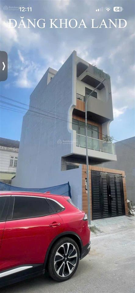 Siêu phẩm  nhà 3 tầng đẹp  ngô chí quốc  hxh né nhau dt 65m2  giá 6 tỷ