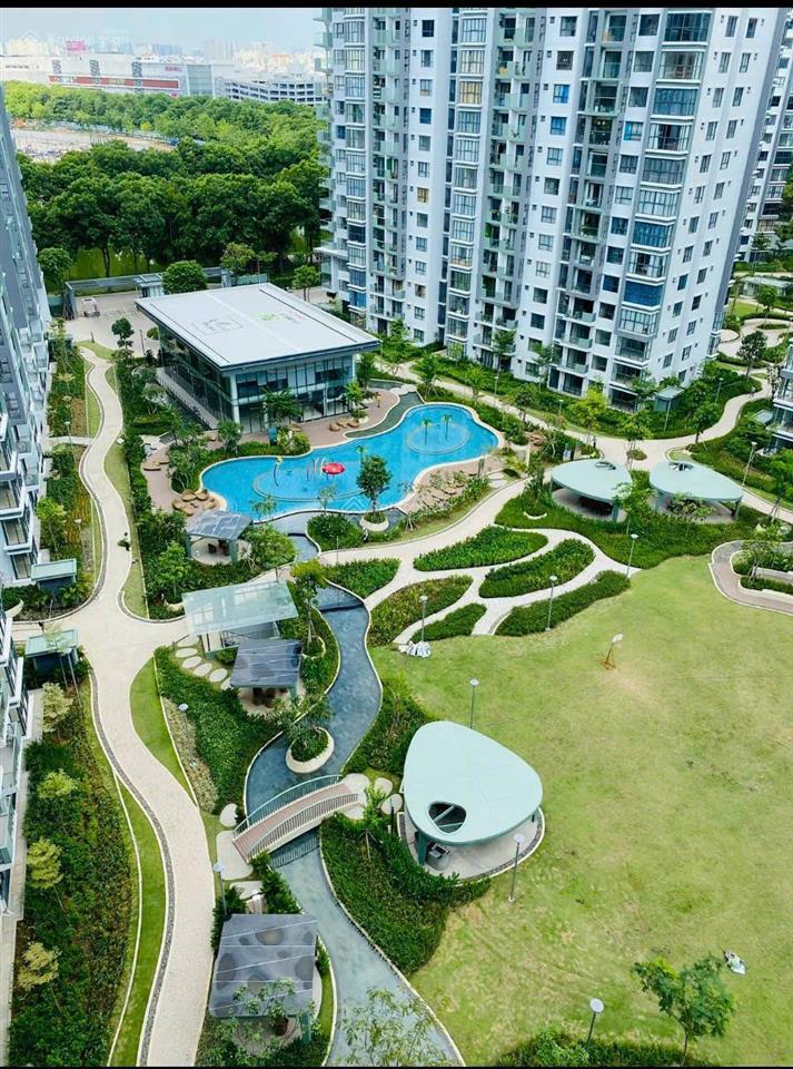 Bán căn emerald 3pn2wc 104m2 tầng đẹp 7.25 tỷ 102%, view hồ bơi, có nội thất, hỗ trợ vay ngân hàng