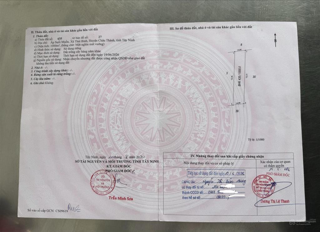 Chính chủ bán 2187m2 ngang 28m dài 72m, mặt tiền đường 5m. mặt đường kênh tam hạp cực phong thủy