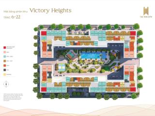 Căn hộ the win city, 1pn+1wc, diện tích 51.2m2, full nội thất, cam kết thuê lại 6%, ck lên đến 15%