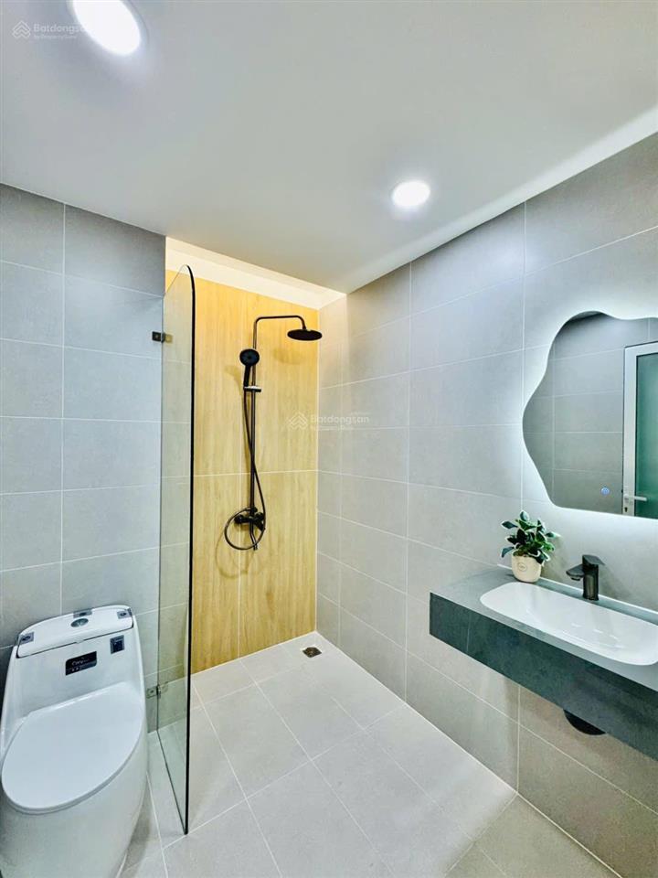 Nhà mới phan văn trị p7 gò vấp, 4pn full nt, gần vincom, đầu tư lời ngay hẻm 5m
