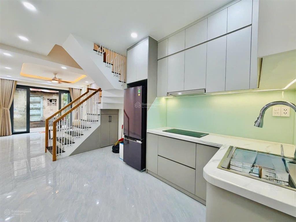 Chủ đi nước ngoài bán gấp nhà phan văn trị p5 hẻm xe tải 7m, siêu hiếm, sổ hồng riêng, 48m2