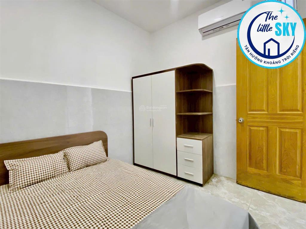 Khai trương căn hộ 1 phòng ngủ full nội thất  máy giặt riêng  ngay âu cơ  lũy bán bích
