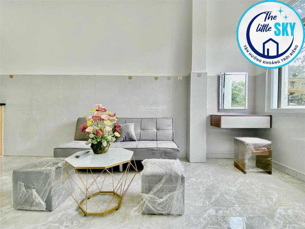 Khai trương căn hộ 1 phòng ngủ full nội thất  máy giặt riêng  ngay âu cơ  lũy bán bích