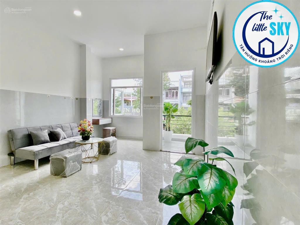 Khai trương căn hộ 1 phòng ngủ full nội thất  máy giặt riêng  ngay âu cơ  lũy bán bích