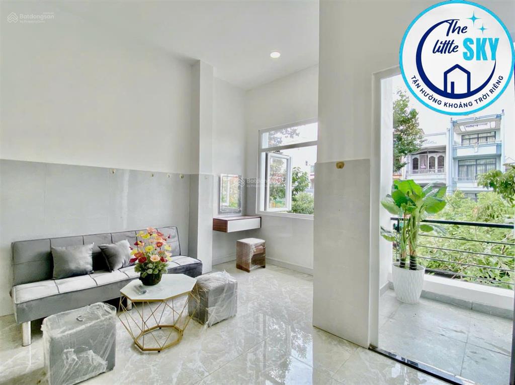 Khai trương căn hộ 1 phòng ngủ full nội thất  máy giặt riêng  ngay âu cơ  lũy bán bích