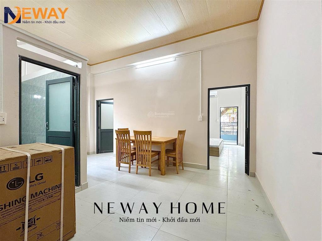 2 phòng ngủ 40m2 ban công, full nt, máy giặt, ở 4 bạn, đh văn hiến, đh công thương