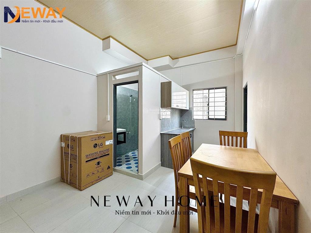 2 phòng ngủ 40m2 ban công, full nt, máy giặt, ở 4 bạn, đh văn hiến, đh công thương