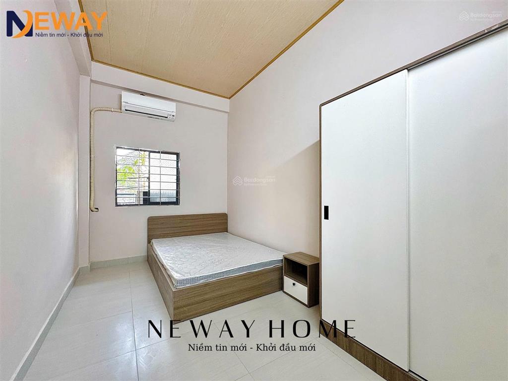 2 phòng ngủ 40m2 ban công, full nt, máy giặt, ở 4 bạn, đh văn hiến, đh công thương