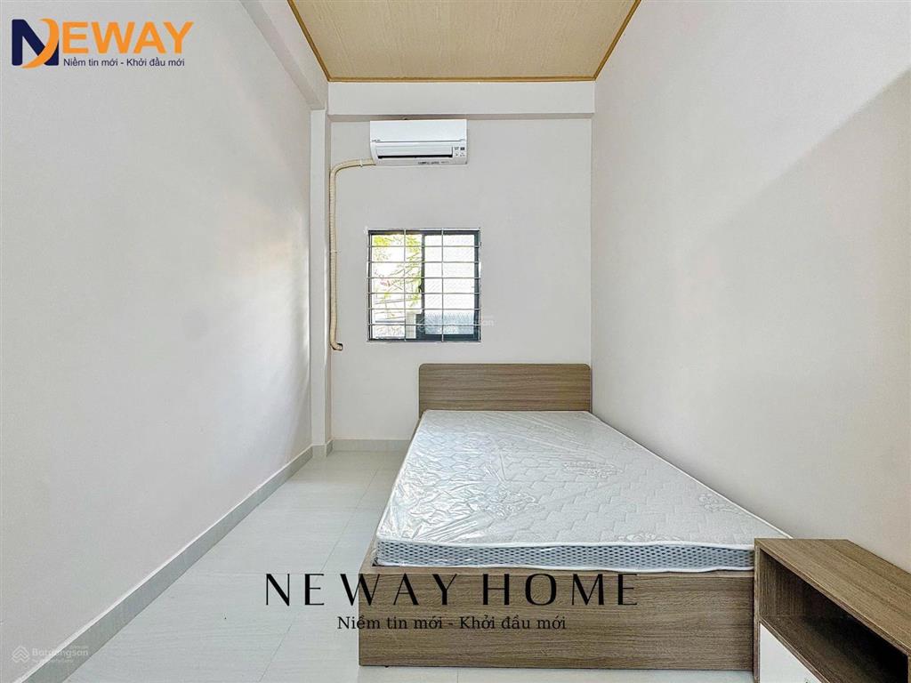 2 phòng ngủ 40m2 ban công, full nt, máy giặt, ở 4 bạn, đh văn hiến, đh công thương