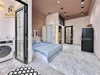 Studio ban công vibe nhẹ nhàng, full nội thất mới tinh