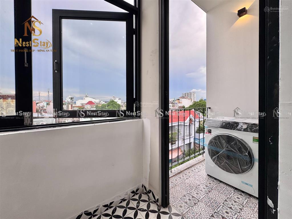 Studio ban công vibe nhẹ nhàng, full nội thất mới tinh